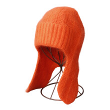 Bequeme Kunstpelze, thermischer Gehörschutz,-Orange