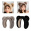 Cache-oreilles en peluche et chaud pour les activités de-Noir 3