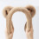 Cache-oreilles en peluche et chaud pour les activités de-Noir 7