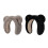 Cache-oreilles en peluche et chaud pour les activités de-Noir 2