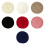 Elastische stretch uitgeholde baretdop, ademende, casual-Rood 2