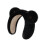 Cache-oreilles en peluche et chaud pour les activités de-Noir 1