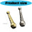 Embout de cordon de cravate Bolo en métal, 100 pièces,-Argent 4