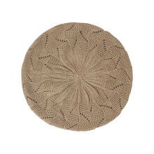 Stretch gebreide baretpet voor dames Franse stijlen Mode-Khaki