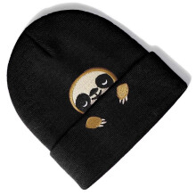 Bonnets brodés Capybara à la mode, chapeau doux et-bradypode