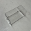 Living And Home 2pcs Stackable Transparent Desktop Storage Boxes Multifunctional Organiser 5