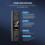 Breathalyzer with  Precision Sensor and LCD Display, NonContact Alcohol Tester Black 5