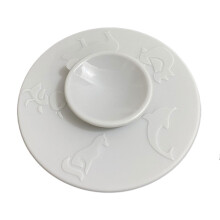 Baby Feeding Mat with DoubleSided Suction, Non Slip Silicone Placemat for  Chair Toddlers, Grey