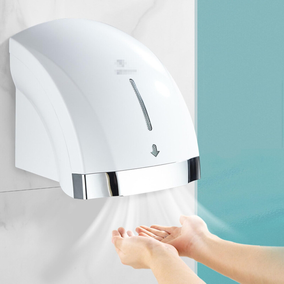 Automatic Wallmounted Hand Dryer With Hot Cold Air, Fast Drying, Energy Saving, Low Noise For Commercial And Home Bathroom 9189345264955