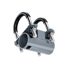 Rustproof U Type Antennas Mast Clamp for Outdoor Starlink Adapters 3050mm Roof Mount Clamp Easy Installation