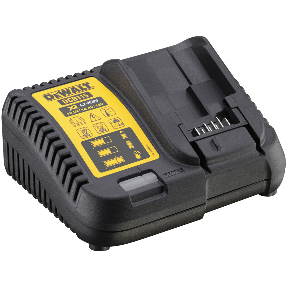 DeWalt DCB115-GB XR Multi-Voltage Charger 10.8-18 Volt Li-Ion