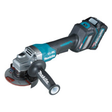 Makita GA028GD202 XGT 40V Max BL Paddle Switch Grinder 115mm 40V 2x 2.5Ah Li-ion