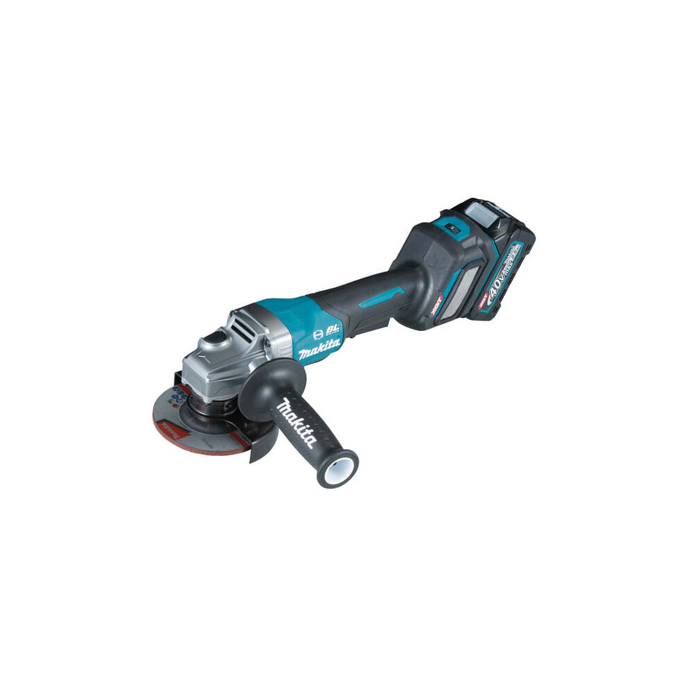 Makita Ga028gd202 Xgt 40V Max Bl Paddle Switch Grinder 115Mm 40V 2X 2.5Ah Li-Ion