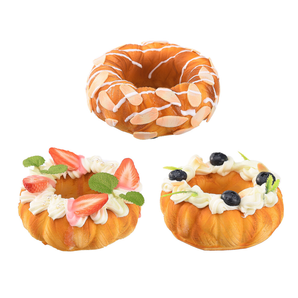 Lifelike Cupcake Models, Multifunctional Decoration, Photography Props For Realistic Food Props & Artificial Cake Decorations, 3Pcs 9775230213872
