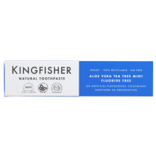 Kingfisher Aloe Vera Tea Tree Mint -100ml ( pack of 12 )