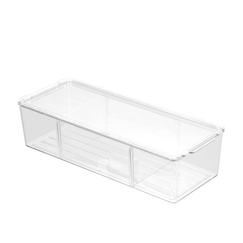 Living And Home Clear Desktop Cosmetic Organiser 1