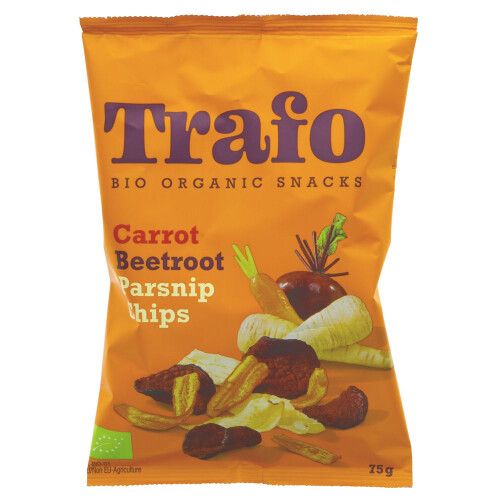 Trafo Vegetable Chips - 75g ( pack of 12 )