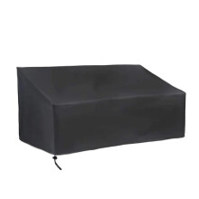 Versatile Outdoor Furniture Cover, All Weather Resistant 3-Seater Bench Protector with Anti-Uv Design, Includes Storage Bag for Patio Couches 64"W X 2