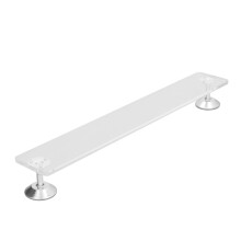 Artist's 37cm Acrylic Leaning Bridge - Adjustable Hand Rest for Artworks