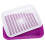 Double Layer Germination Trays Ventilated Concave Structure With Aquifer Base High Quality PP Sprouting Mats For Wheatgrass Microgreens Easy Cleaning 6