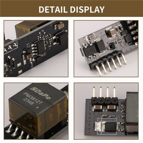 SDAPO DP9700 VersãO Sem Capacitor Acoplamento com MóDulo POE AG9700 12V 1A 1
