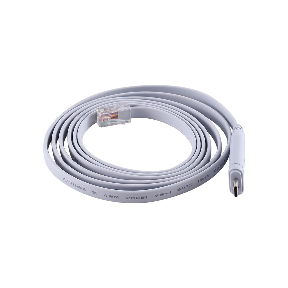Usb To Type C Console Configuration Cable Type C To Rj45 Serial Router Debugging Cable Light 4713241539593