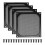 140Mm Desktop Computer Case Ventilator Stoffilter Grills Stofdichte Case Cover met Schroeven, Aluminium Frame Mesh, 4 Pack 1