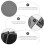 140Mm Desktop Computer Case Ventilator Stoffilter Grills Stofdichte Case Cover met Schroeven, Aluminium Frame Mesh, 4 Pack 7