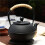 Japanese Cast Iron Tea Pot with Stainless Steel Infuser for Oolong Tea Boiling Water Kettle 1200ML 6