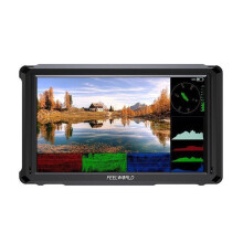 FEELWORLD Monitor FW568 PRO DSLR de 6 Pulgadas, 1200 Nits, Alto Brillo, 60 Hz, 4K, Compatible con  para Cámara, Estabilizador