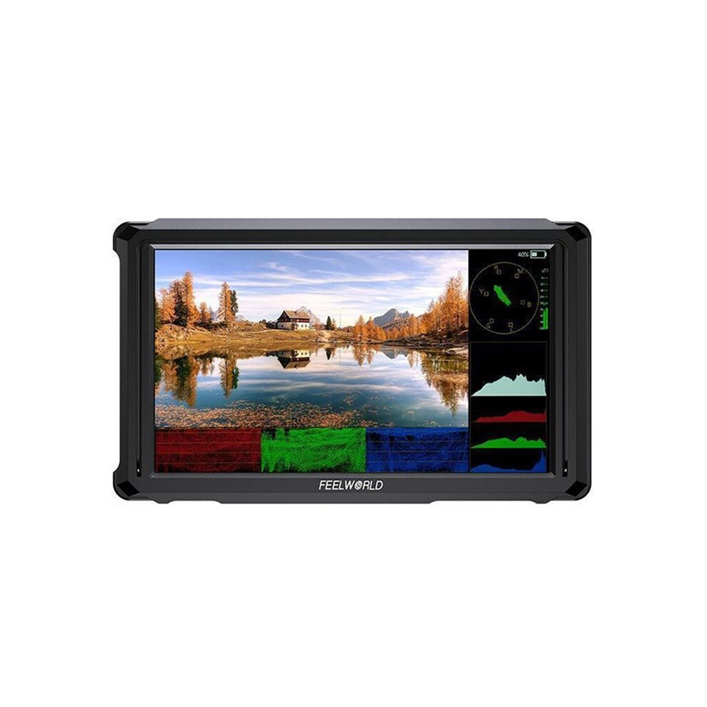 Feelworld Fw568 Pro 6Inch Dslr Monitor1200nit High Brightness 60Hz 4K -Compatible For Camera Rig Gimbal Light 4712058240234