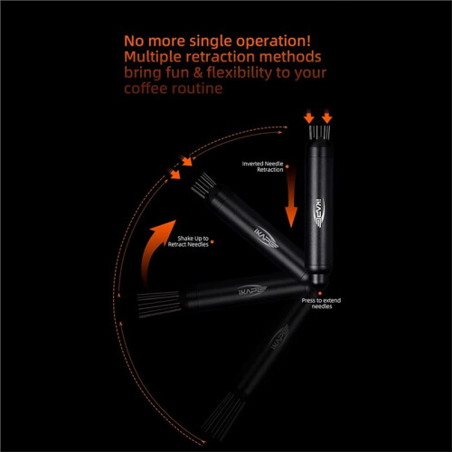 IKAPE WDT Tool Magnetic Espresso Powder Distributor Professional Barista Tools Retractable Telescopic Coffee Accessory 1