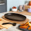A Three in One Cast Iron Baking Tray Iron Plate Cast Iron Oval Steak Pan Home Barbecue, Grilled Fish Dish 7