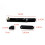 6pcs Single Headless Guitar Bridge Headless for 6-String Electric Guitar Single Fixed Brass Fan Bridges 6