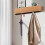 Wall Mounted Coat Rack with Shelf,Modern Coat Rack Wall Mount with Storage,for Living Room,Bathroom,Kitchen,Bedroom 5