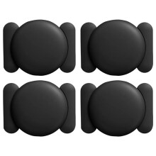 Etiquetas Inteligentes GPS para Kits de Seguimiento de Mascotas, Paquete de 4, con Carcasa de Silicona con Fuerte Succión Magnética y Antipérdida.