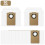 10xDust Bags for Uninell UR3 Robot Vacuum Cleaner Accessories,Large Capacity Dust Bag,Automatic Emptying Replacement 5