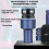 DP7A-XLR 7-Delige Bedrade Dynamische Drummicrofoonset voor Kickdrum, Snaredrum en Bekkens A 7