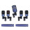 DP7A-XLR 7-Delige Bedrade Dynamische Drummicrofoonset voor Kickdrum, Snaredrum en Bekkens A 9