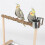 Pepper Station, Solid Wood Amusement Park Training Station, Bird Swinging Suspension Bridge, Puzzle Fun Game Rack 5