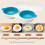 Microwave Egg Poacher,, Microwave Egg Cooker with Lid,Double Layer Microwave Boiled Eggs Maker for Egg Hamburg Breakfast 2