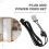 16AWG 50A Wire with Plug for Anderso Plug Power  Set 2 Pin Plug Refrigerator Charging Cable Lead Extension Cord 6