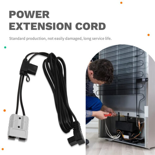 16AWG 50A Wire with Plug for Anderso Plug Power  Set 2 Pin Plug Refrigerator Charging Cable Lead Extension Cord 2