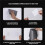 Automatic Sensor Hand Dryer for Hotel, Home, and Bathroom Hand Dryers Wall-Mounted Quiet Bathroom Dryer UK Plug 8