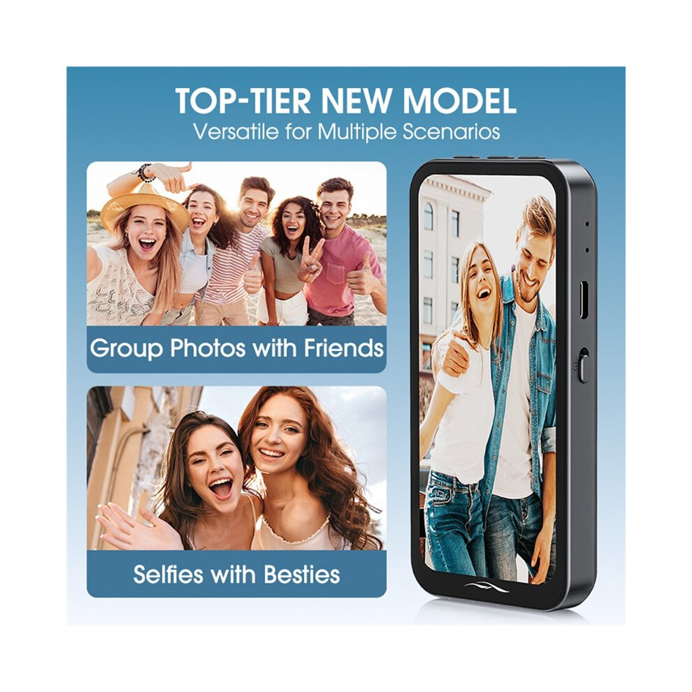 Wireless Vlog Selfie Monitor Screen For Smartphones Magnetic Phone Vlog Selfie Screen Camera For Live Stream 4713069208862