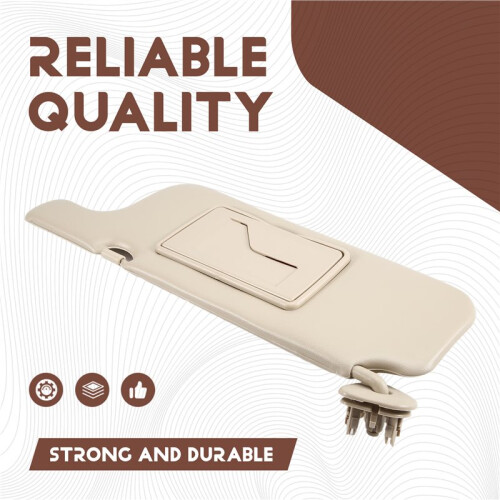 Car Sun Visor for   2001-2007 Makeup Mirror Sun Shielding 74320-02730-A0 74320-02730 Left 2