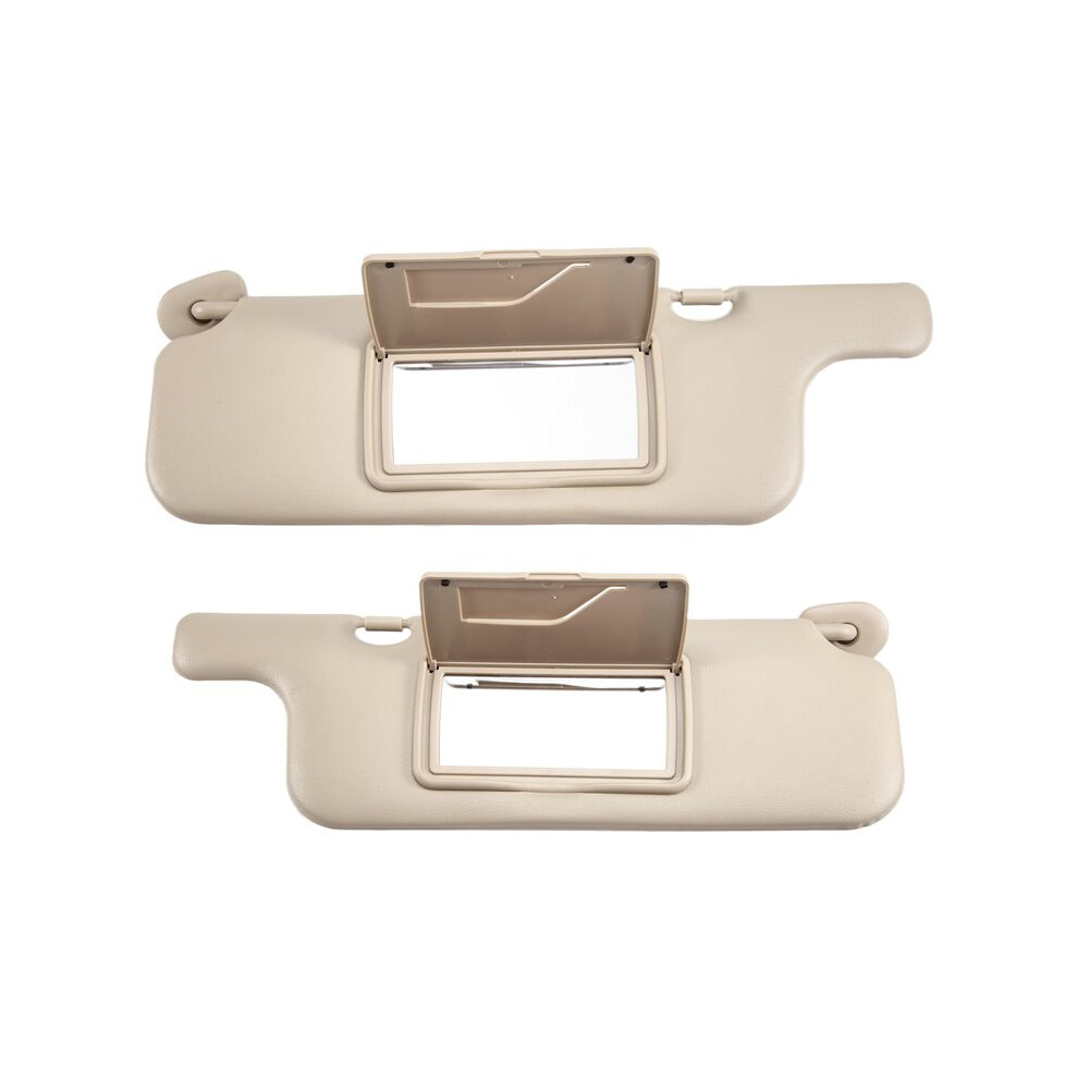 Car Sun Visor For 2001-2007 Makeup Mirror Sun Shielding 74310-02B70-A0 74320-02730-A0 Left+Right 4712584751945