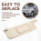Car Sun Visor for   2001-2007 Makeup Mirror Sun Shielding 74320-02730-A0 74320-02730 Left 5