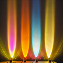 Bunte LED-Schreibtischlampe in Eiform, Kreatives Nachtlicht, Projektor, Engelsaugen-Design, Stimmungsvolles Geschenk für Zuhause