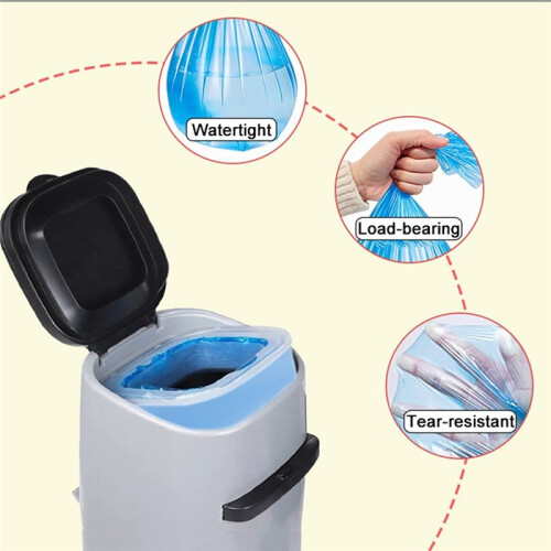 4Pcs Cat Litter Refills Bag Compatible with Litter Genie Standard, , XL+ and Style Pails,Garbage Bag Replacement Bag 2
